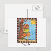 Kürbislauf Postkarte (Vorne/Hinten)