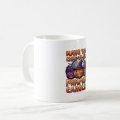 Kürbislieder Halloween Hexenhut Jack Lantern Ba Kaffeetasse (Vorderseite Links)
