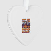 Kürbislieder Halloween Hexenhut Jack Lantern Ba Ornament (Vorderseite)