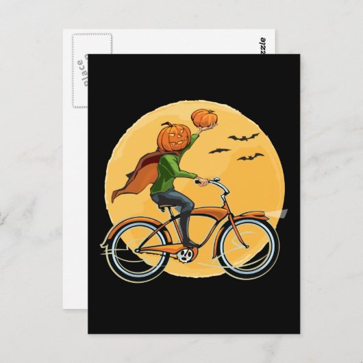 Kürbislieferung Postkarte (Vorne/Hinten)