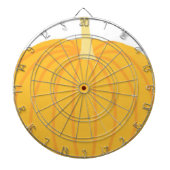 Kürbismalerei Dartscheibe (vorne)