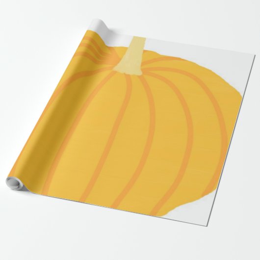 Kürbismalerei Geschenkpapier (Ungerollt)