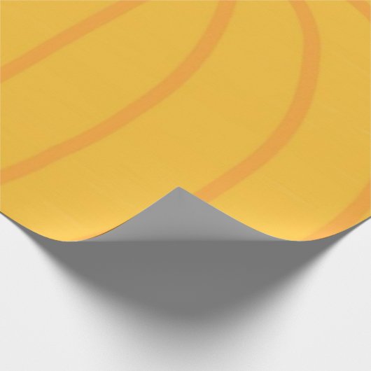 Kürbismalerei Geschenkpapier (Ecke)