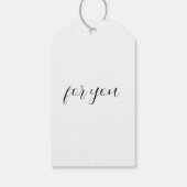 Kürbismalerei Herbstgeschenk-Tag Geschenkanhänger (Rückseite)