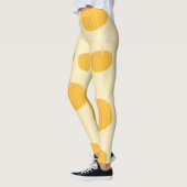 Kürbismalerei Leggings (Links)