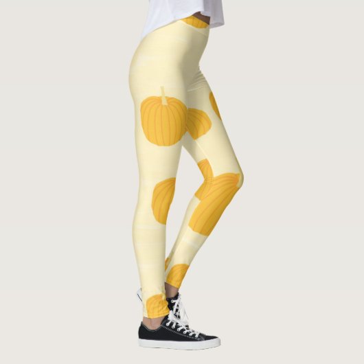 Kürbismalerei Leggings (Rechts)