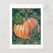 Kürbismalerei Postkarte (Vorderseite)