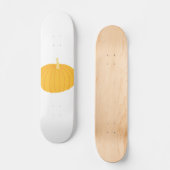 Kürbismalerei Skateboard (Vorderseite)