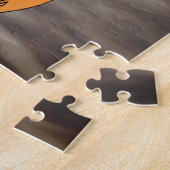 Kürbismann Halloween-Kunst Puzzle (Seite)