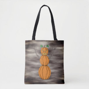 Kürbismann Halloween-Kunst Tasche
