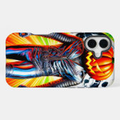 Kürbismann-Handyhülle iPhone Hülle (Rückseite (Horizontal))