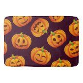 Kürbismuster Badematte (Vorderseite)