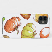 Kürbismuster Case-Mate iPhone Hülle (Rückseite (Horizontal))