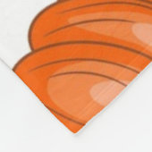 Kürbismuster Fleecedecke (Ecke)