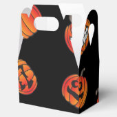 Kürbismuster Geschenkschachtel (Geöffnet)