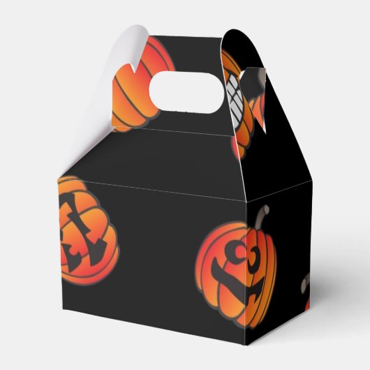 Kürbismuster Geschenkschachtel (Vorderseite)