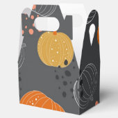 Kürbismuster Geschenkschachtel (Geöffnet)