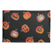 Kürbismuster Kissenbezug (Rückseite)