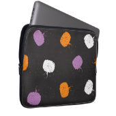 Kürbismuster Laptopschutzhülle (Vorne Rechts)