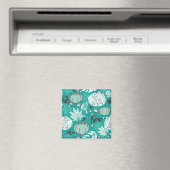 Kürbismuster Magnet (In Situ (Geschirrspüler))