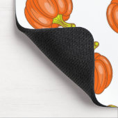 Kürbismuster Mousepad (Ecke)