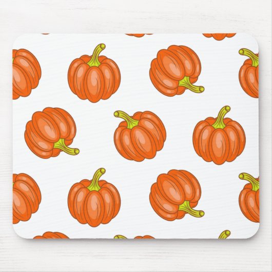 Kürbismuster Mousepad (Vorne)