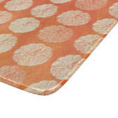 Kürbismuster-Schneidebrett Schneidebrett (Ecke)