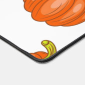 Kürbismuster Schreibtischunterlage (Ecke)