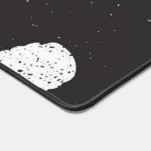 Kürbismuster Schreibtischunterlage (Ecke)