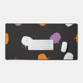 Kürbismuster Schreibtischunterlage (Tastatur & Maus)