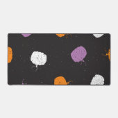 Kürbismuster Schreibtischunterlage (Vorderseite)