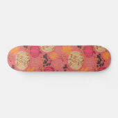 Kürbismuster Skateboard (Horizontal)