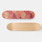Kürbismuster Skateboard (Horizontal)