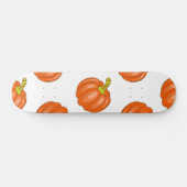 Kürbismuster Skateboard (Horizontal)
