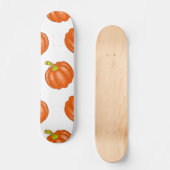 Kürbismuster Skateboard (Vorderseite)