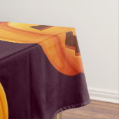 Kürbismuster Tischdecke (Beispiel)