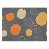 Kürbismuster Tischdecke (Vorderseite (Horizontal))