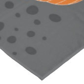 Kürbismuster Tischdecke (Schrägansicht)