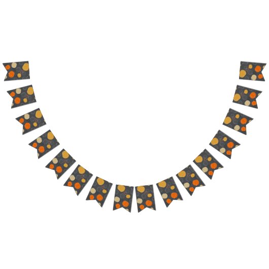 Kürbismuster Wimpelkette (Alle)