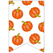 Kürbismuster Wimpelkette (Erste Fahne)