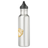 Kürbisorange Edelstahlflasche (Rechts)