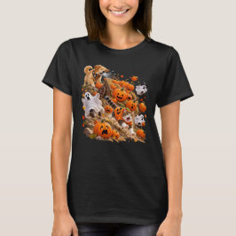 Kürbispanik: Hunde-Niesen lässt Halloween rollen! T-Shirt