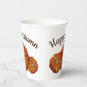 Kürbispapier-Cup Pappbecher (Rechts)