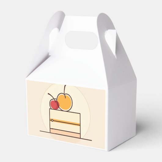 Kürbispapier Geschenkschachtel (Rückseite)