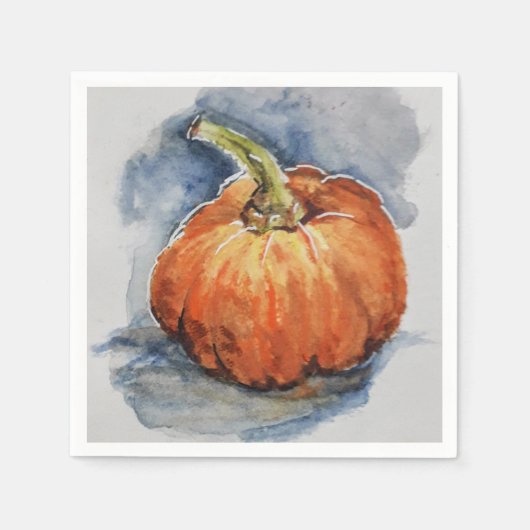 Kürbispapier Serviette (Vorderseite)