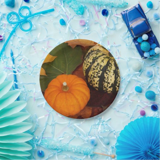 Kürbispapierplatte Pappteller (Party)