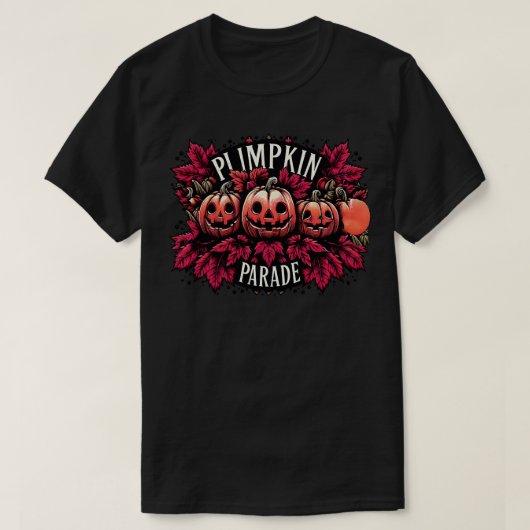 Kürbisparade T-Shirt (Design vorne)