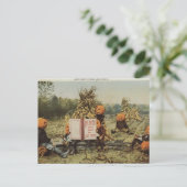 Kürbisparadies Postkarte (Stehend Vorderseite)