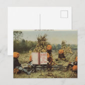 Kürbisparadies Postkarte (Vorne/Hinten)