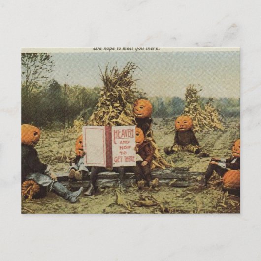Kürbisparadies Postkarte (Vorderseite)